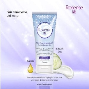Rosense Yüz Temizleme Jeli 100ml