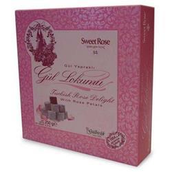 SweetRose Gül Lokumu (Lokum İçi Gül Yapraklı) 250gr