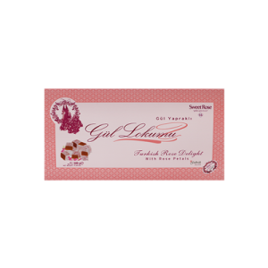 SweetRose Gül Lokumu (Lokum İçi Gül Yapraklı) 500gr