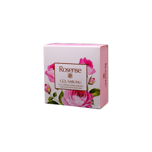 Rosense Gül Yapraklı Kare Sabun 100 gr