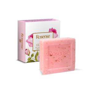 Rosense Gül Yapraklı Kare Sabun 100 gr