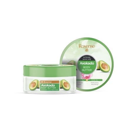 Rosense Bady Butter Vücut Bakım Krem Avakado-Gül150ml