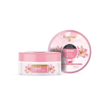 Rosense Bady Butter Vücut Bakım Krem Lilyum-Gül150ml