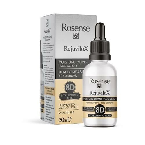 Rosense 8D Hyaluron  Beta Glucan Nem Bombası Yüz Serumu 30ml