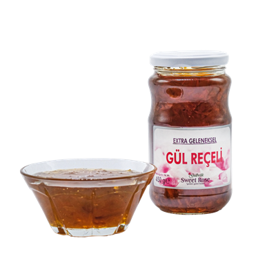 Rosense Gül Reçeli Eksta Gül Yapraklı 450gr