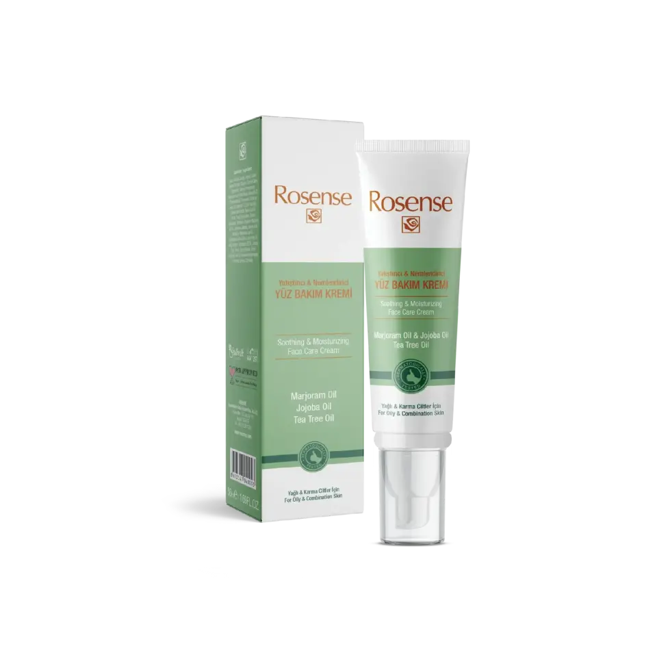 Rosense Akne Karşıtı Yatıştırıcı Nemlendirici Yüz Kremi 50ml